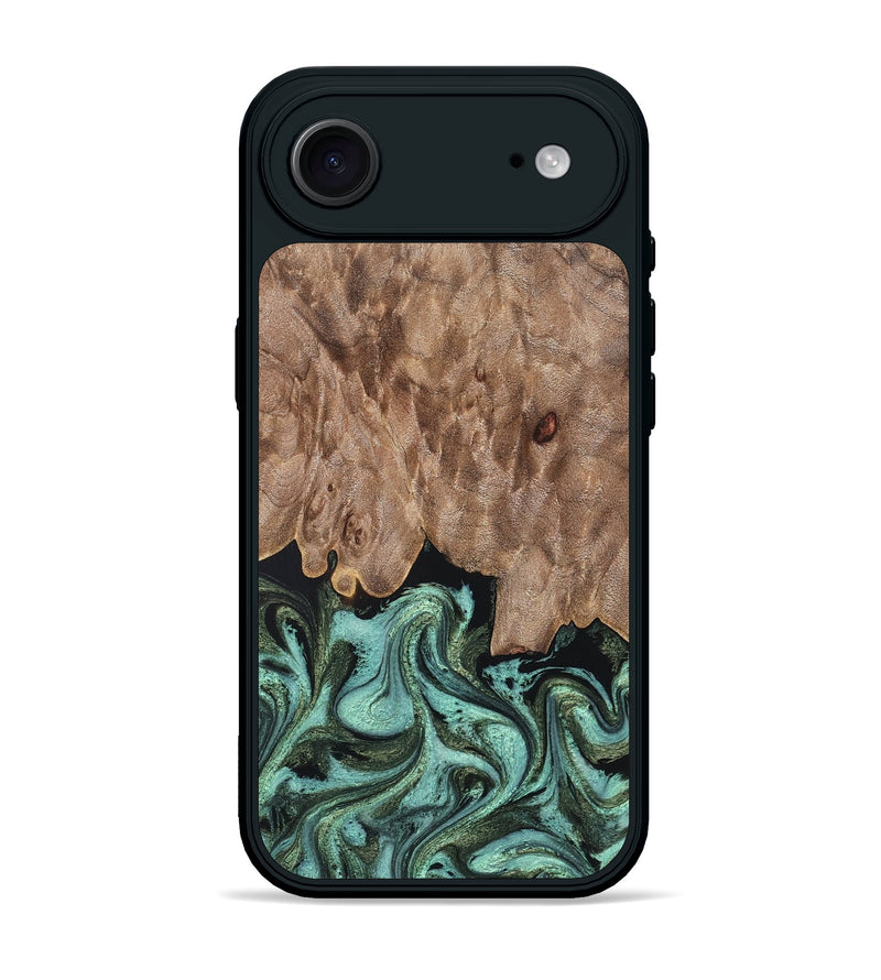 iPhone 17 Air Wood Phone Case - Murray (Green, 819267)
