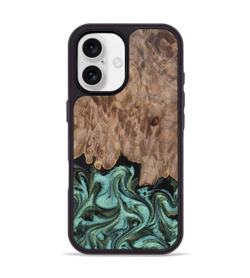 iPhone 17 Wood Phone Case - Murray (Green, 819267)