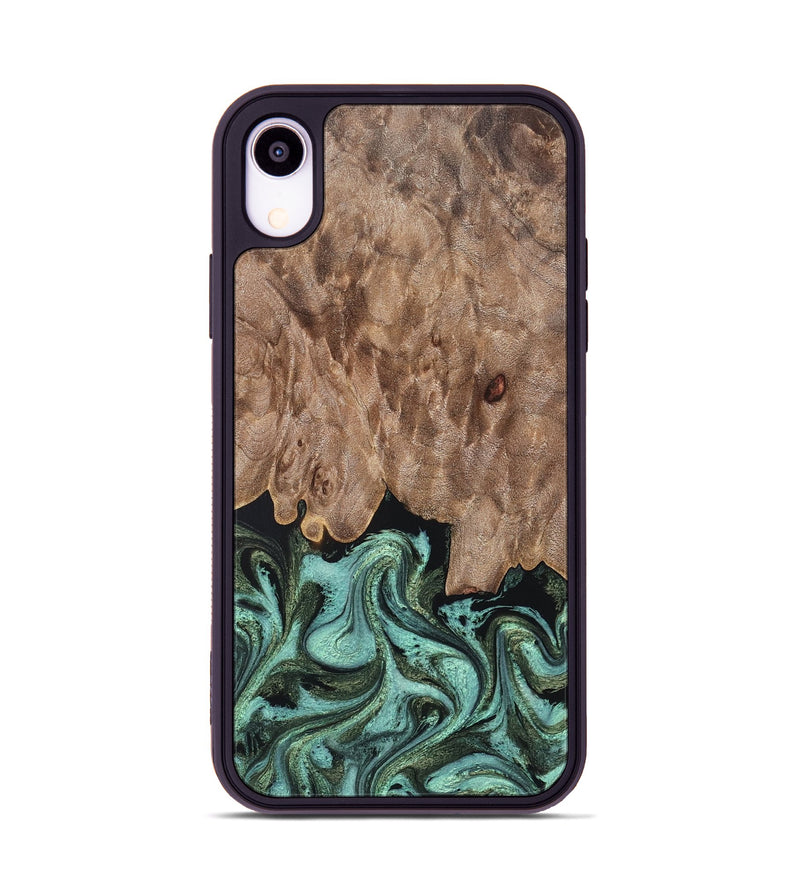 iPhone Xr Wood Phone Case - Murray (Green, 819267)
