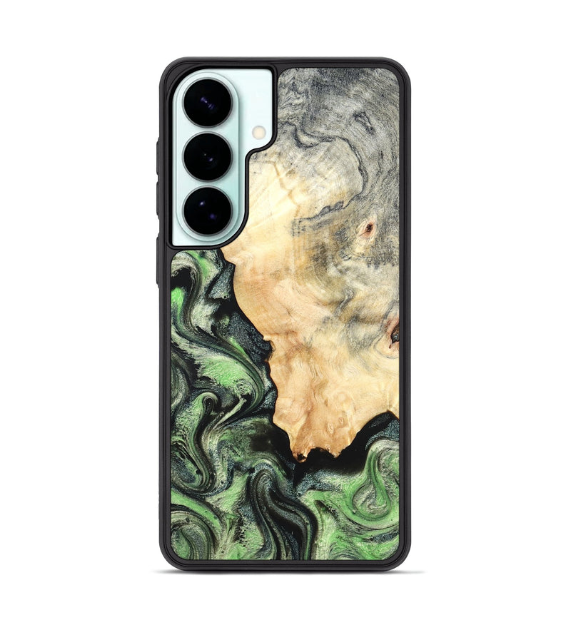 Galaxy S26 Plus Wood Phone Case - Esther (Green, 819268)