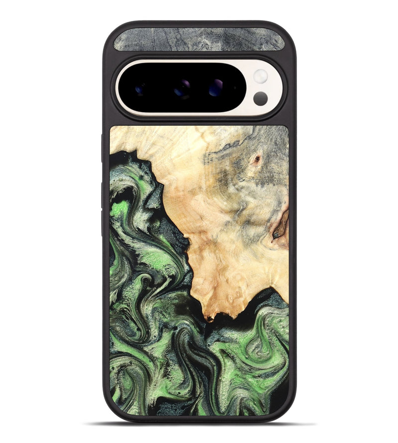 Pixel 9 Pro XL Wood Phone Case - Esther (Green, 819268)