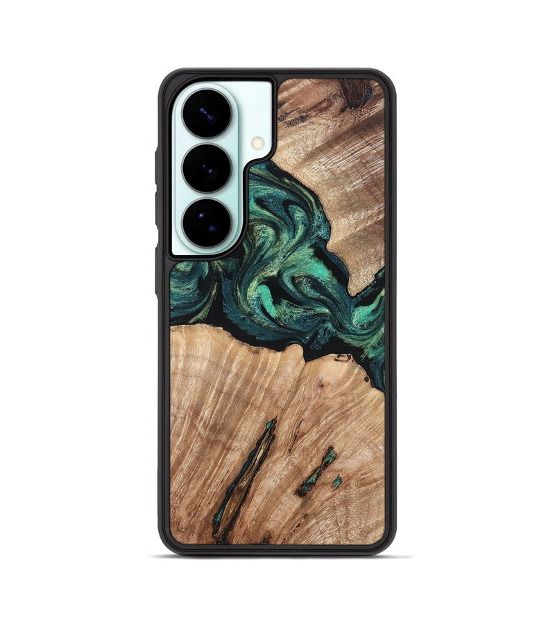 Galaxy S26 Wood Phone Case - Lizeth (Green, 819269)