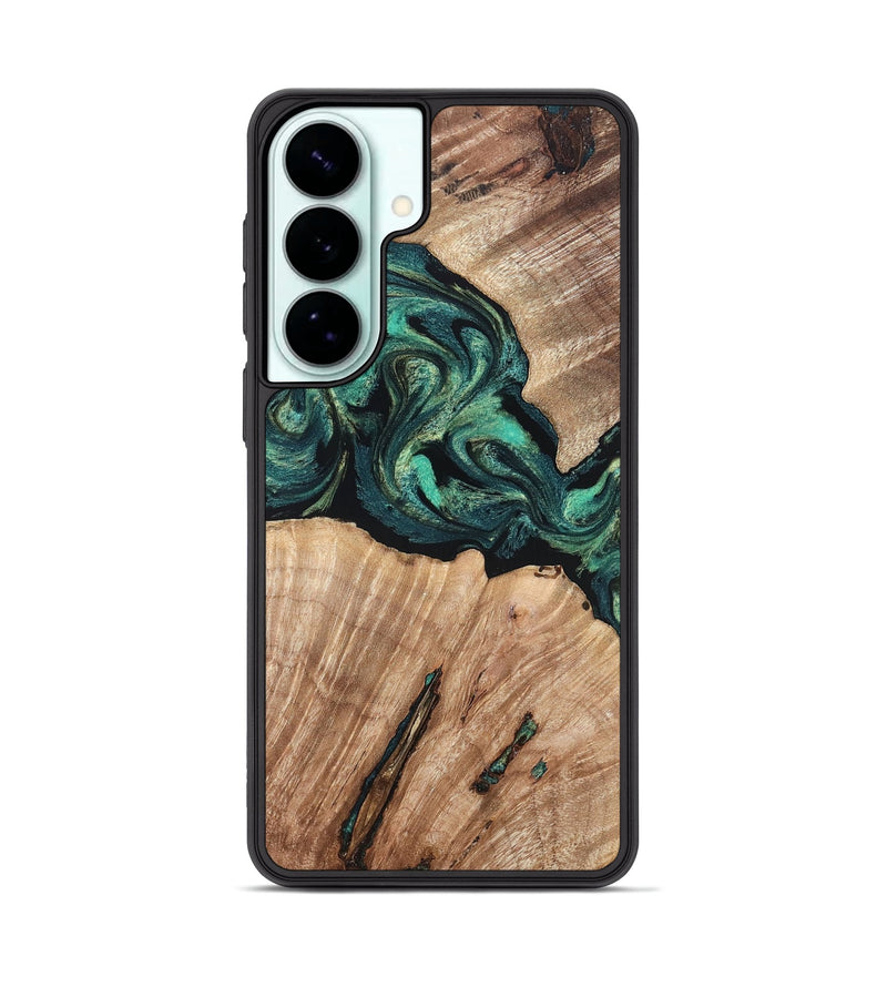 Galaxy S26 Plus Wood Phone Case - Lizeth (Green, 819269)