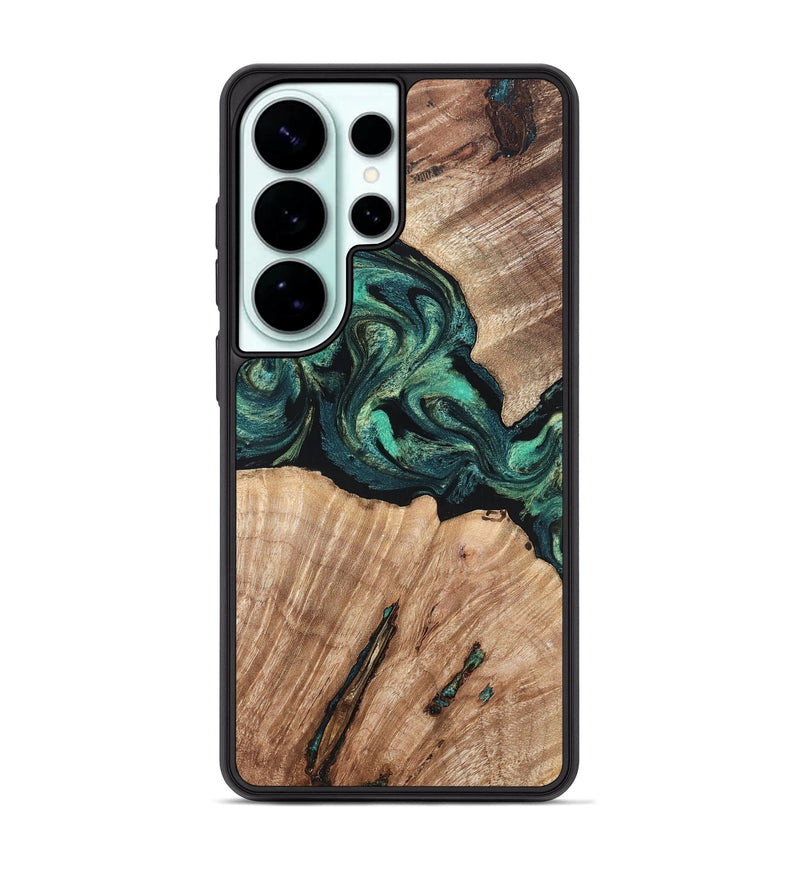 Galaxy S26 Ultra Wood Phone Case - Lizeth (Green, 819269)