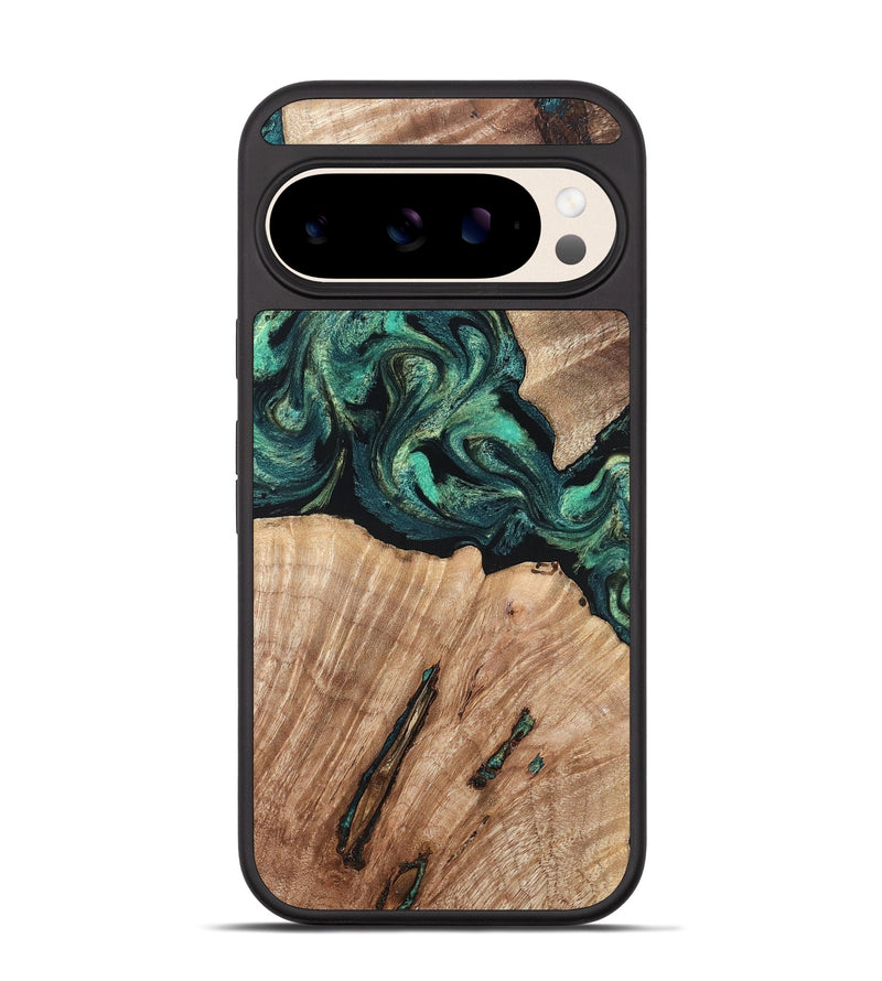 Pixel 10 Wood Phone Case - Lizeth (Green, 819269)