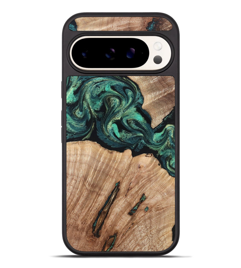Pixel 9 Pro XL Wood Phone Case - Lizeth (Green, 819269)