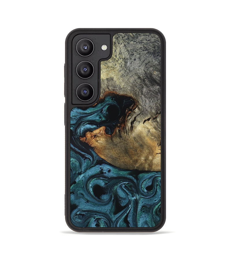 Galaxy S23 Wood Phone Case - Pauline (Green, 819270)