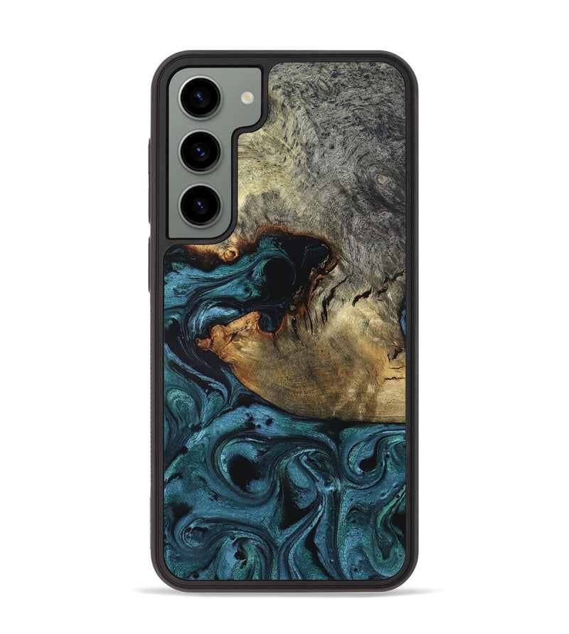 Galaxy S23 Plus Wood Phone Case - Pauline (Green, 819270)