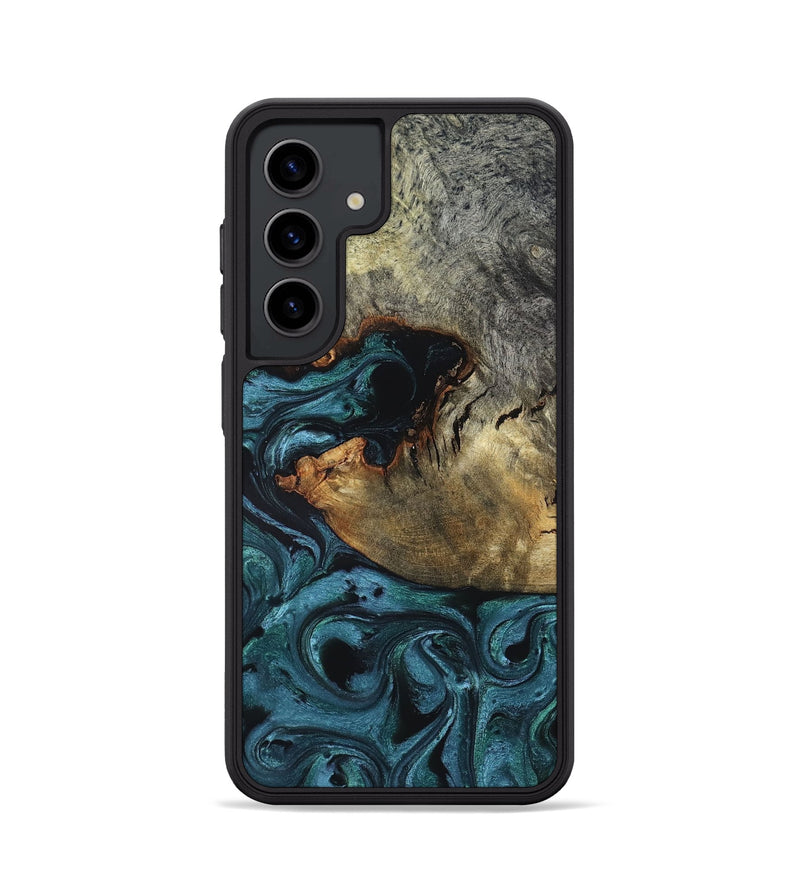 Galaxy S24 Wood Phone Case - Pauline (Green, 819270)