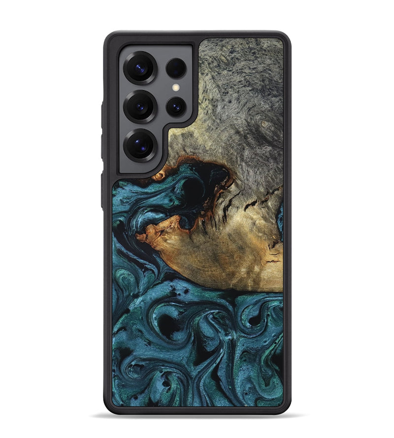 Galaxy S25 Ultra Wood Phone Case - Pauline (Green, 819270)