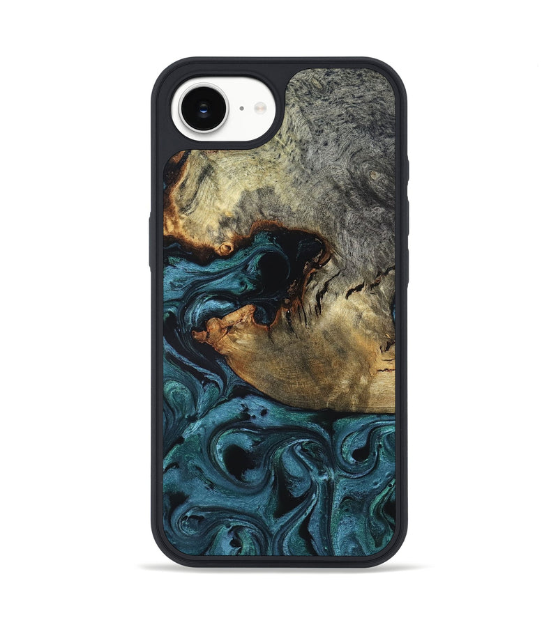 iPhone 16e Wood Phone Case - Pauline (Green, 819270)