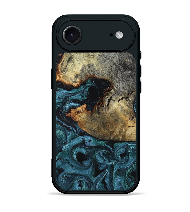 iPhone 17 Air Wood Phone Case - Pauline (Green, 819270)