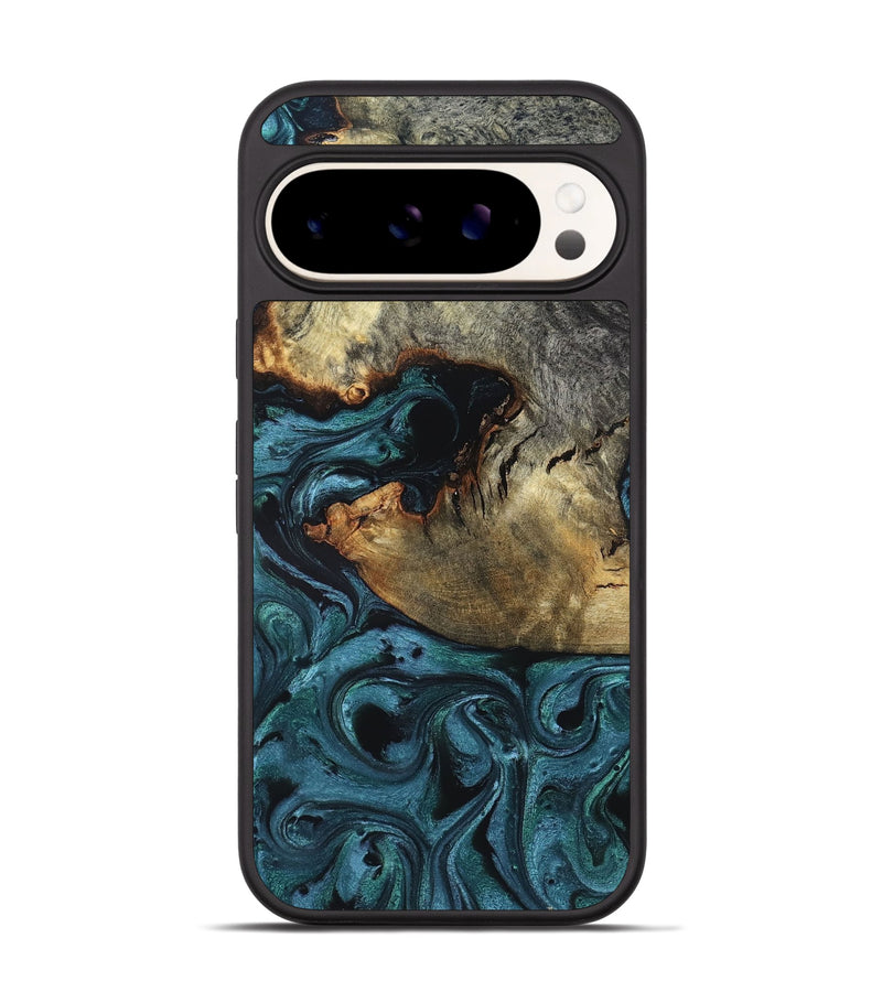 Pixel 9 Pro Wood Phone Case - Pauline (Green, 819270)