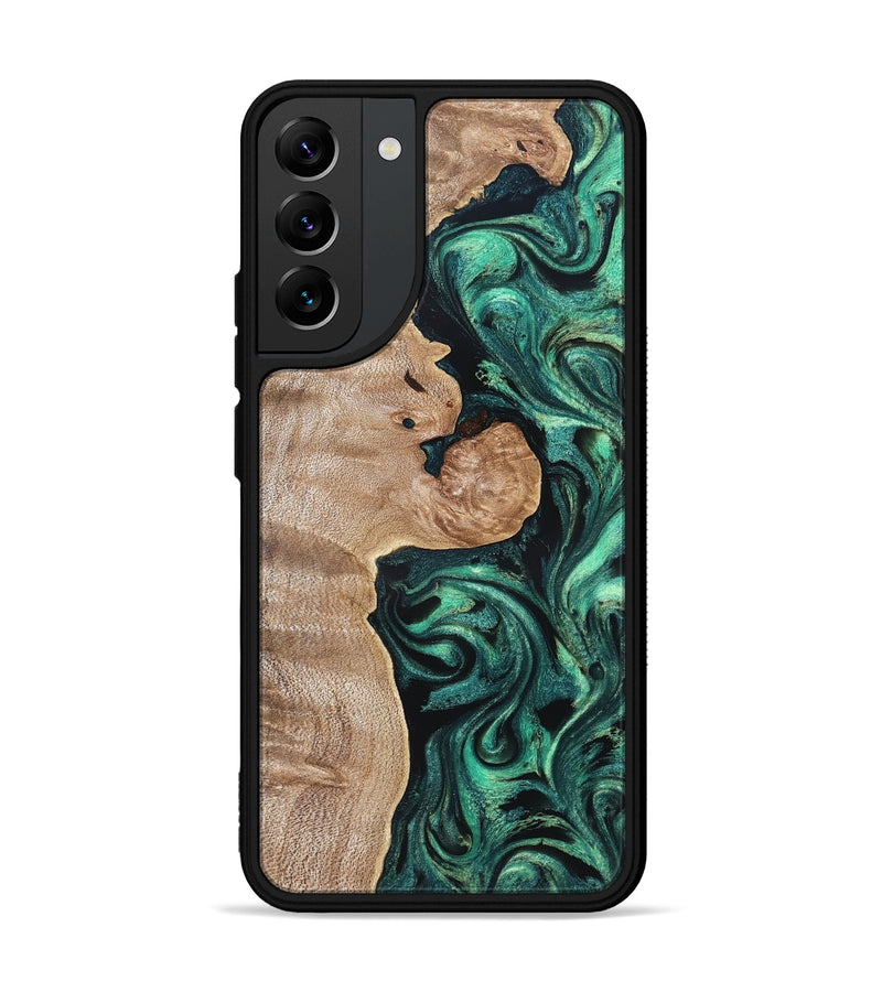 Galaxy S22 Plus Wood Phone Case - Kaleb (Green, 819271)