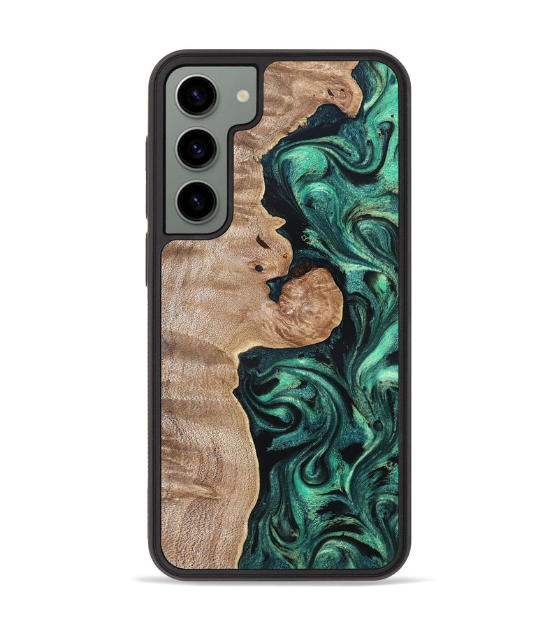 Galaxy S23 Plus Wood Phone Case - Kaleb (Green, 819271)