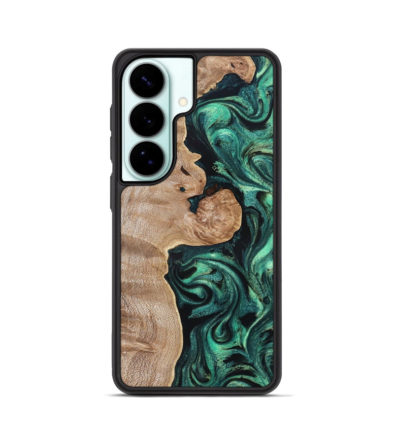 Galaxy S26 Wood Phone Case - Kaleb (Green, 819271)