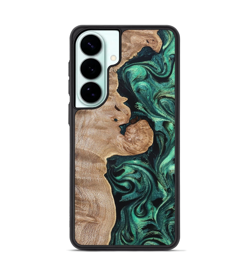 Galaxy S26 Plus Wood Phone Case - Kaleb (Green, 819271)