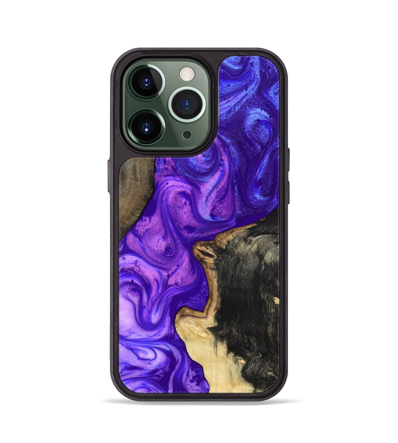 iPhone 13 Pro Wood Phone Case - Gerard (Purple, 819274)