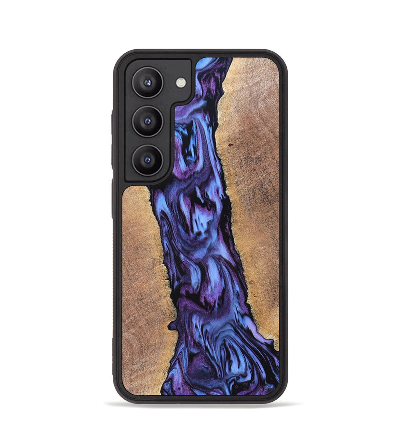 Galaxy S23 Wood Phone Case - Ami (Purple, 819275)