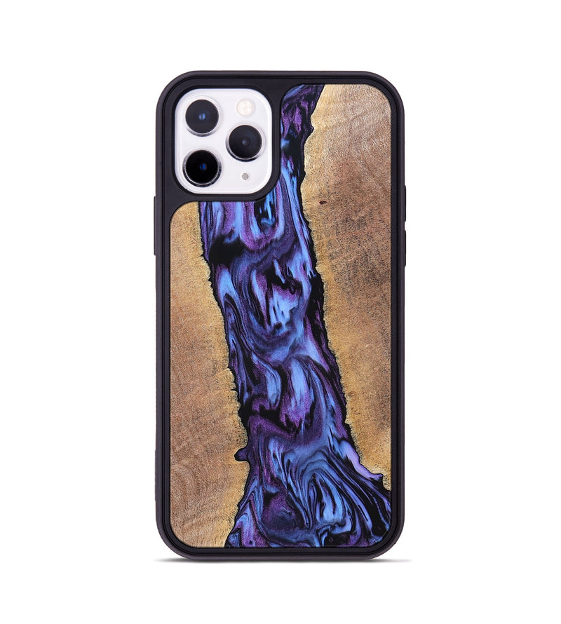 iPhone 11 Pro Wood Phone Case - Ami (Purple, 819275)