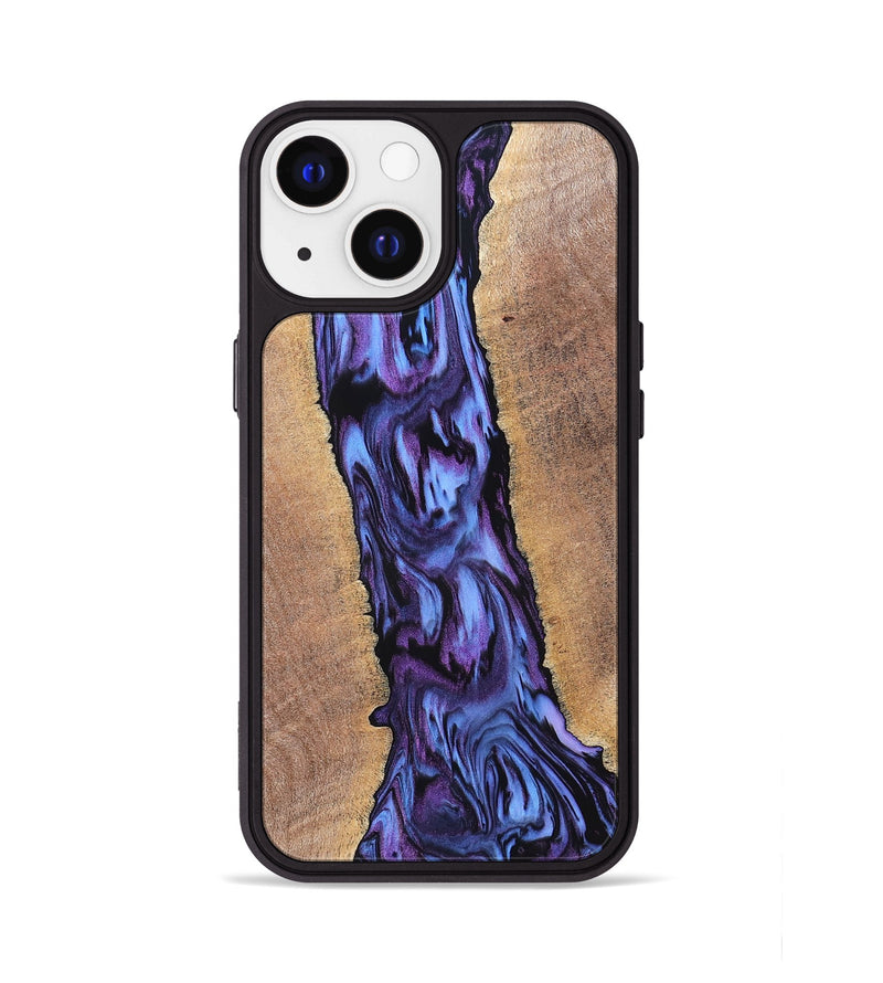 iPhone 13 Wood Phone Case - Ami (Purple, 819275)