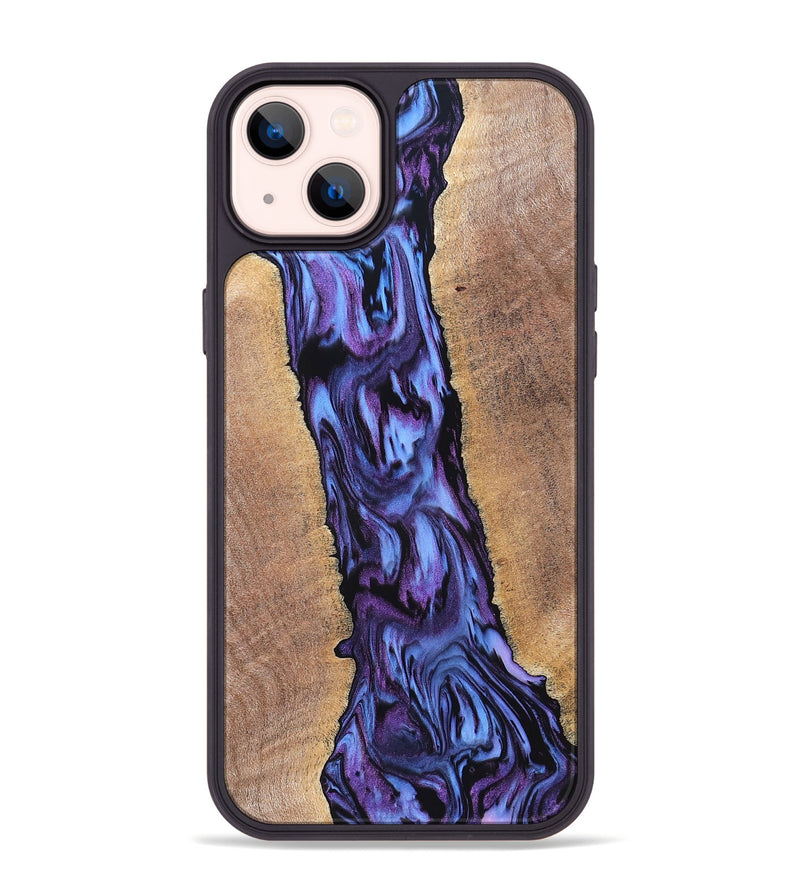 iPhone 14 Plus Wood Phone Case - Ami (Purple, 819275)