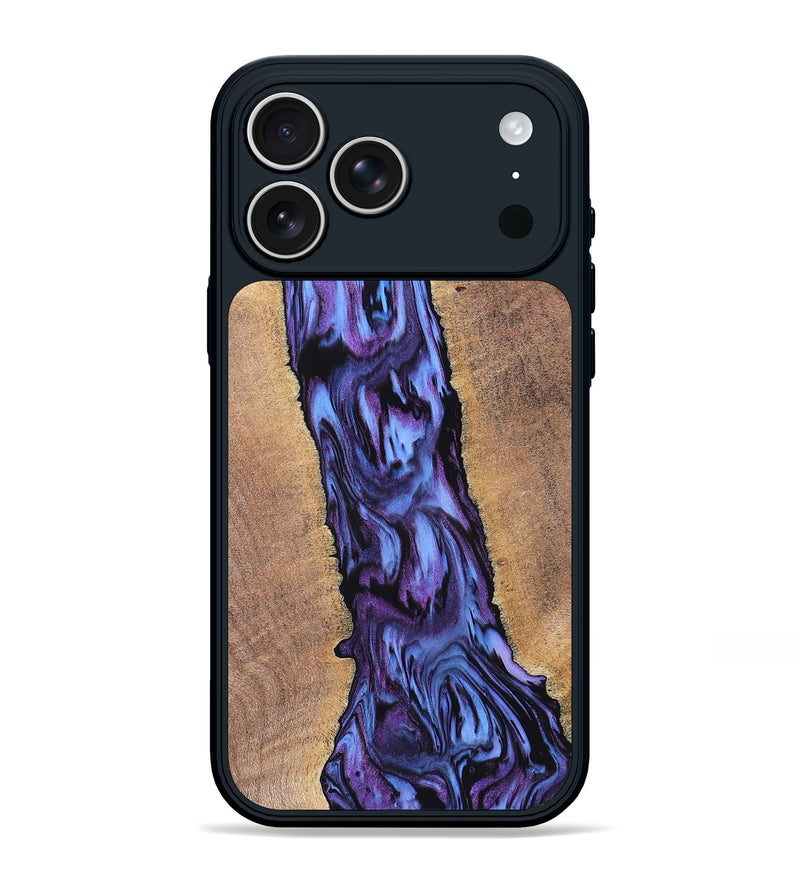 iPhone 17 Pro Max Wood Phone Case - Ami (Purple, 819275)