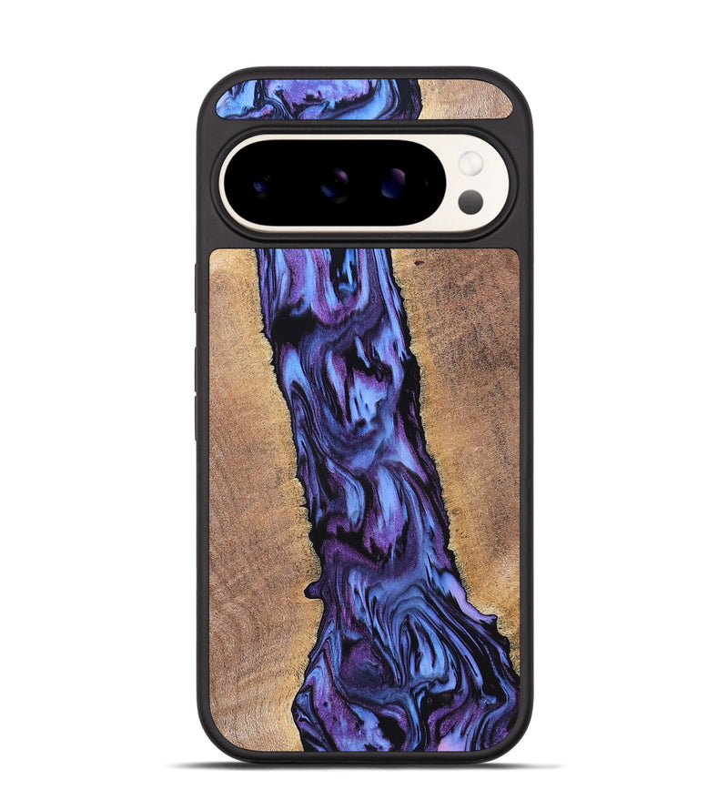 Pixel 9 Wood Phone Case - Ami (Purple, 819275)