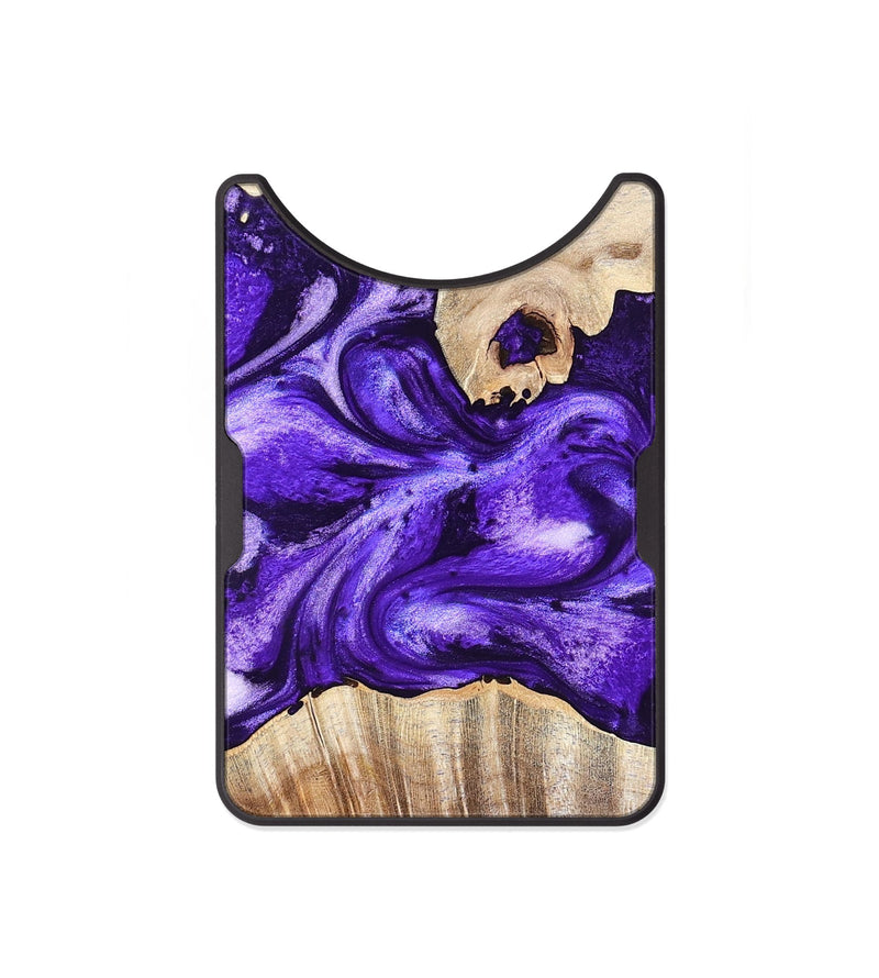 Alloy Wood Wallet - Adriel (Purple, 819276)