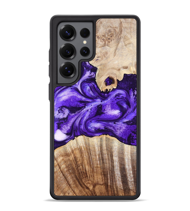 Galaxy S25 Ultra Wood Phone Case - Adriel (Purple, 819276)