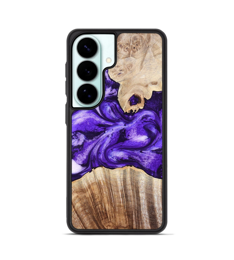 Galaxy S26 Wood Phone Case - Adriel (Purple, 819276)