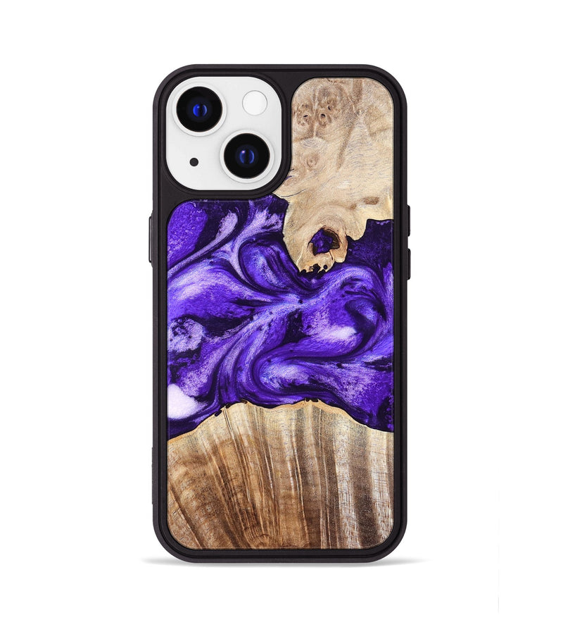 iPhone 13 Wood Phone Case - Adriel (Purple, 819276)