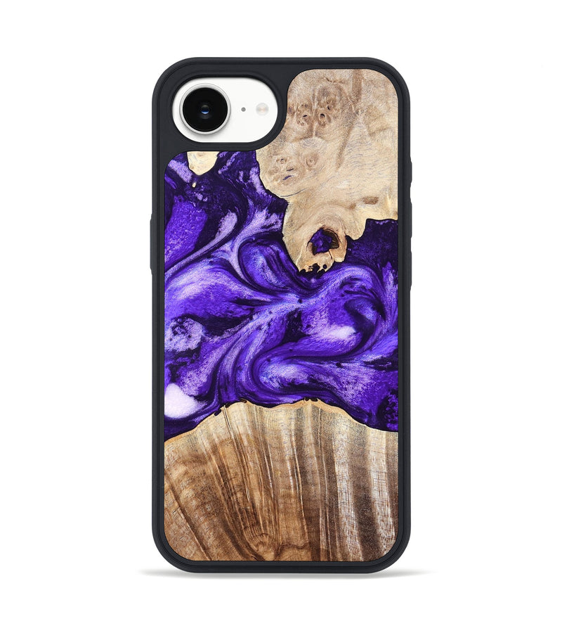 iPhone 16e Wood Phone Case - Adriel (Purple, 819276)