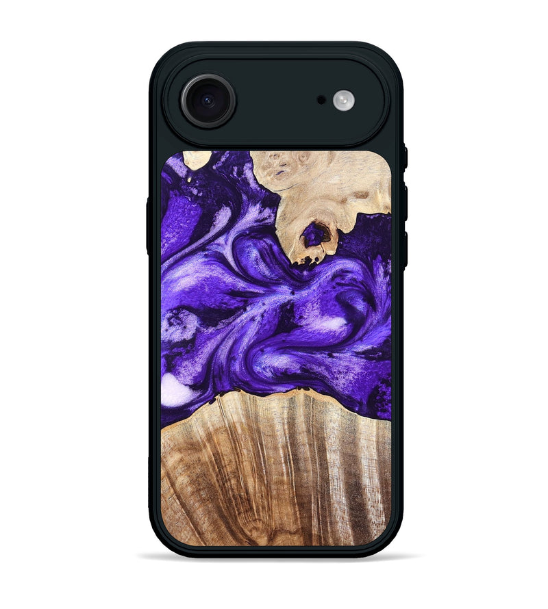 iPhone 17 Air Wood Phone Case - Adriel (Purple, 819276)