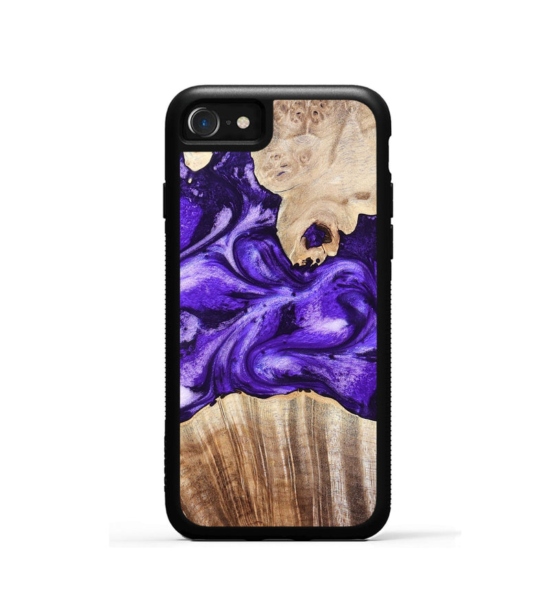 iPhone SE Wood Phone Case - Adriel (Purple, 819276)