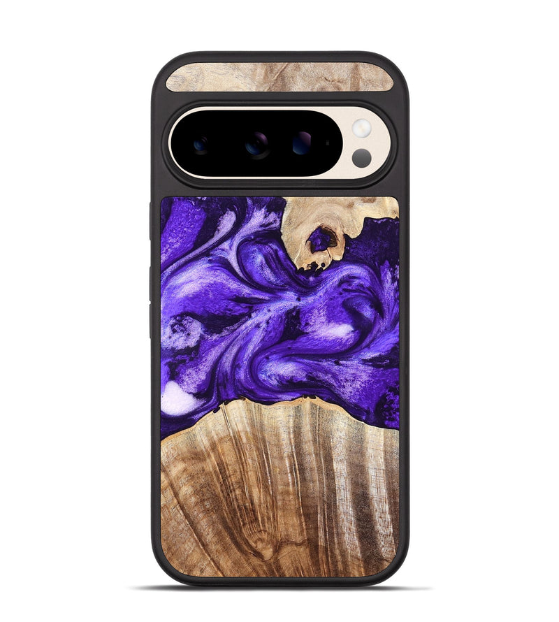 Pixel 10 Wood Phone Case - Adriel (Purple, 819276)