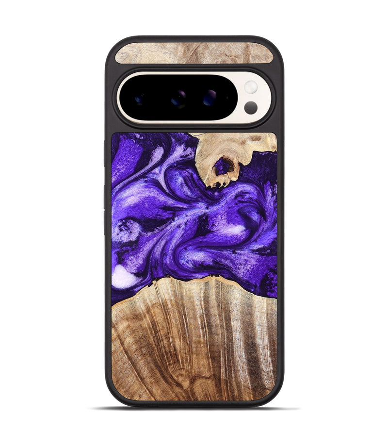 Pixel 9 Wood Phone Case - Adriel (Purple, 819276)