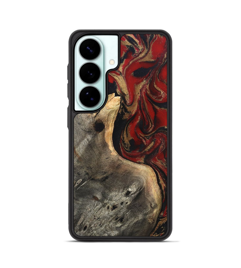 Galaxy S26 Wood Phone Case - Eda (Red, 819277)