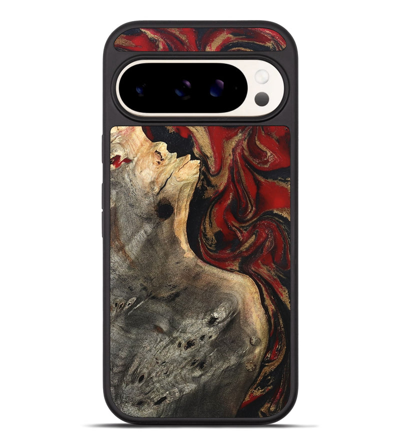 Pixel 9 Pro XL Wood Phone Case - Eda (Red, 819277)