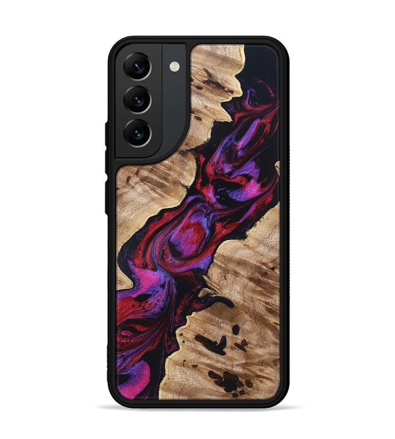 Galaxy S22 Plus Wood Phone Case - Wilda (Red, 819278)