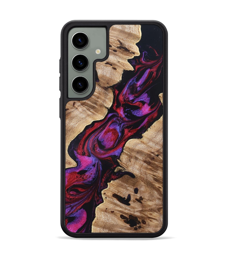 Galaxy S24 Plus Wood Phone Case - Wilda (Red, 819278)