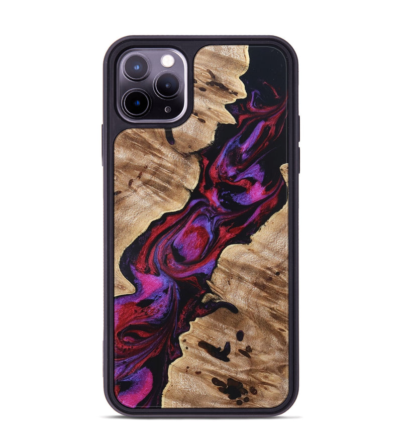 iPhone 11 Pro Max Wood Phone Case - Wilda (Red, 819278)