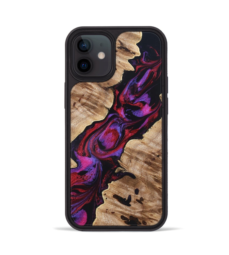 iPhone 12 Wood Phone Case - Wilda (Red, 819278)