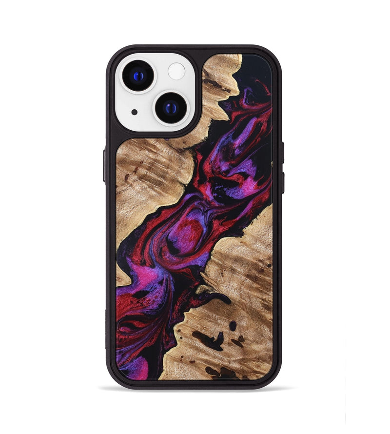 iPhone 13 Wood Phone Case - Wilda (Red, 819278)