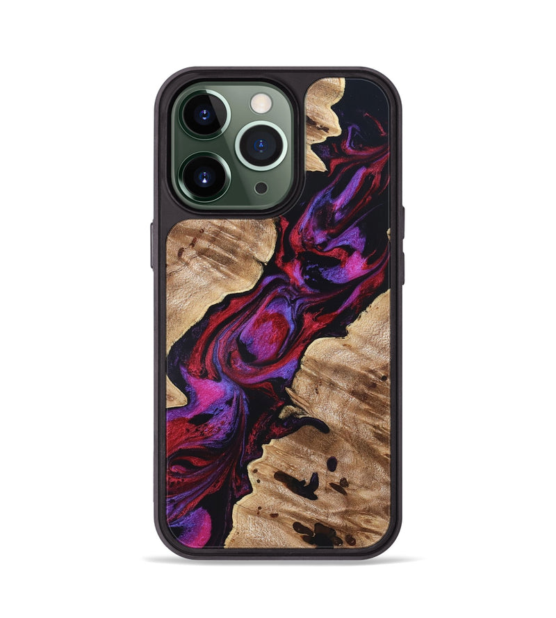 iPhone 13 Pro Wood Phone Case - Wilda (Red, 819278)