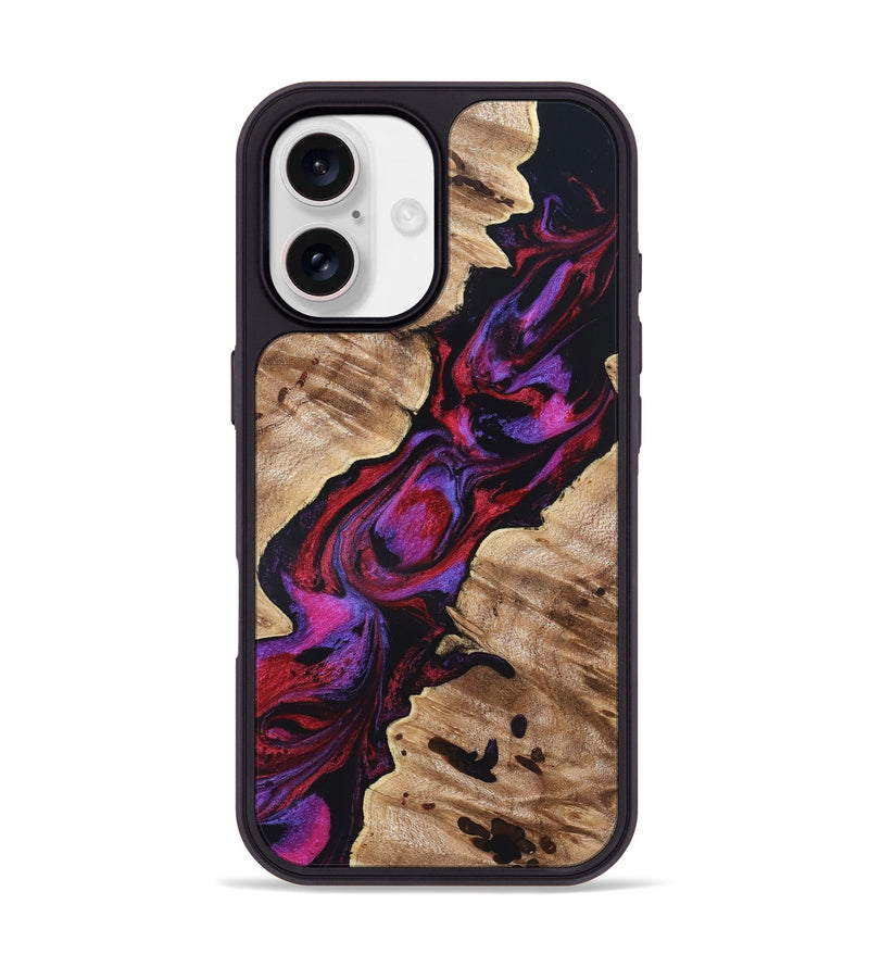 iPhone 17 Wood Phone Case - Wilda (Red, 819278)
