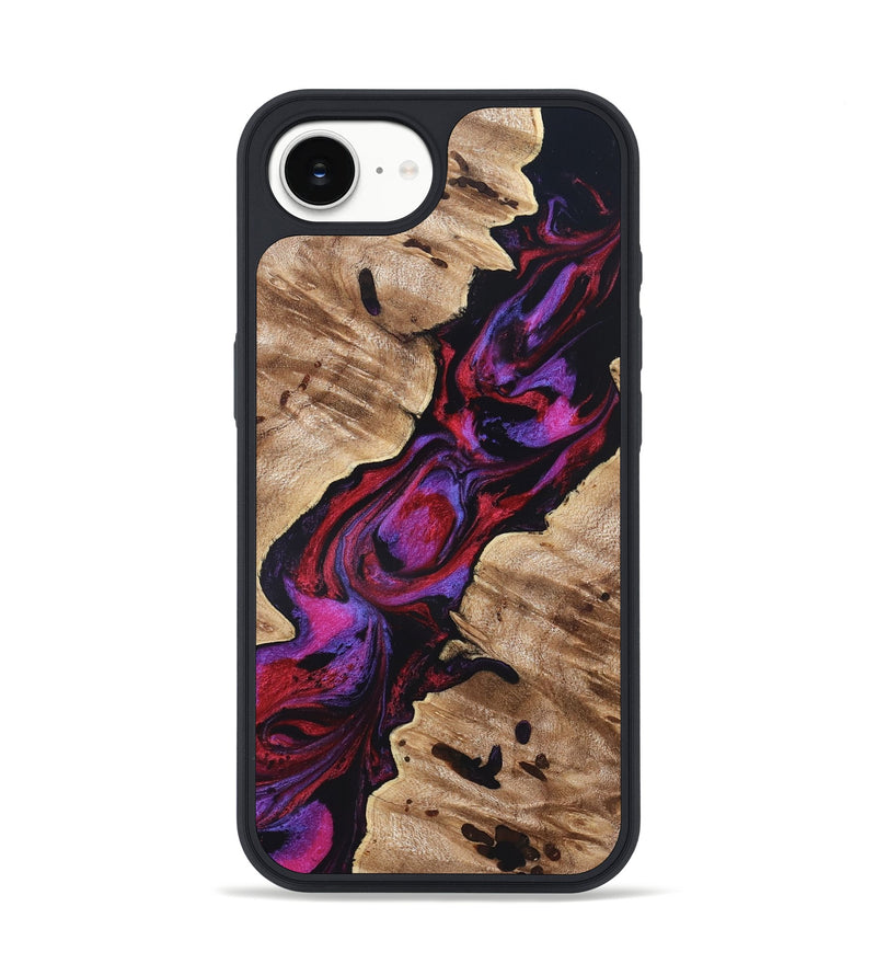 iPhone 17e Wood Phone Case - Wilda (Red, 819278)