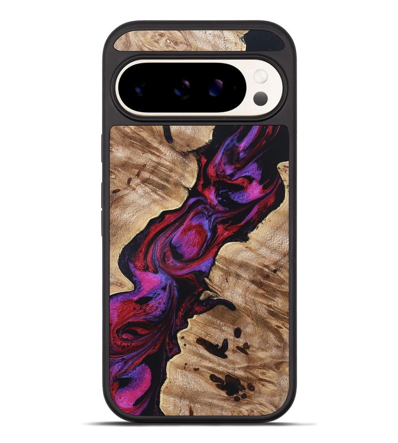 Pixel 10 Pro XL Wood Phone Case - Wilda (Red, 819278)