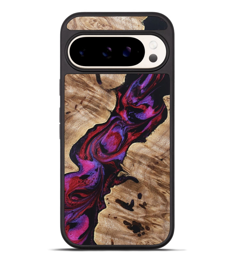 Pixel 9 Pro XL Wood Phone Case - Wilda (Red, 819278)