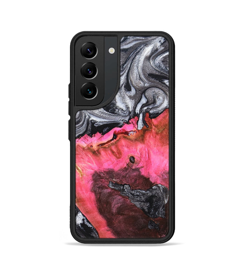 Galaxy S22 Wood Phone Case - Signe (Black & White, 819279)